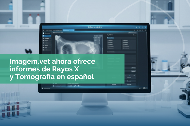 A Imagem.vet agora lauda exames de Raio-x e Tomografia em espanhol! (texto em espanhol)